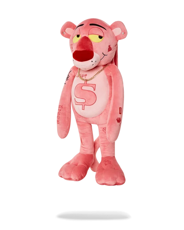 PINK PANTHER UP TO NO GOOD TEDDY BEAR BACKPACK