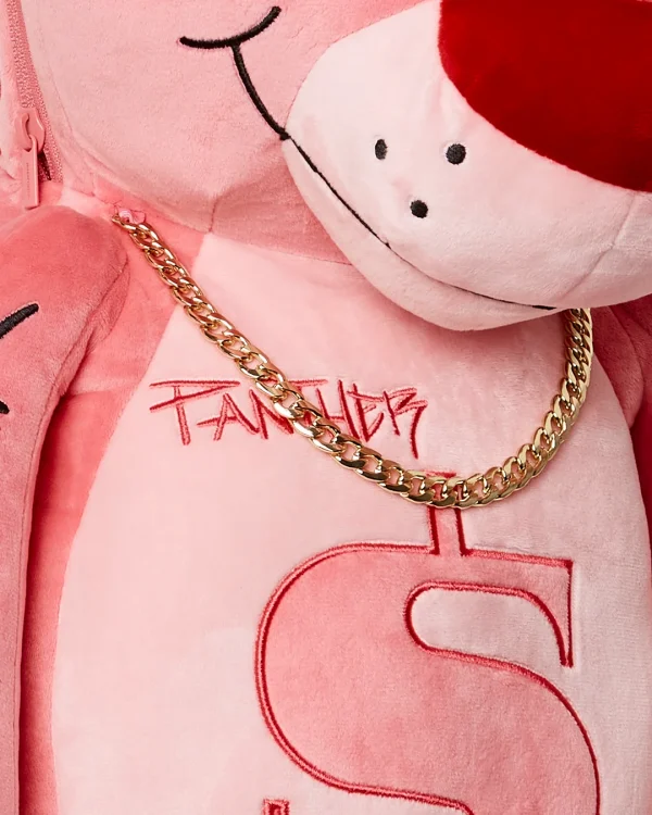 PINK PANTHER UP TO NO GOOD TEDDY BEAR BACKPACK