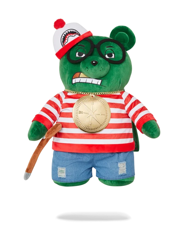 WHERES WALDO MONEYBEAR TEDDYBEAR BACKPACK