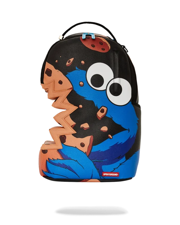 COOKIE MONSTER COOKIE SHARKBITE BACKPACK (DLXV)