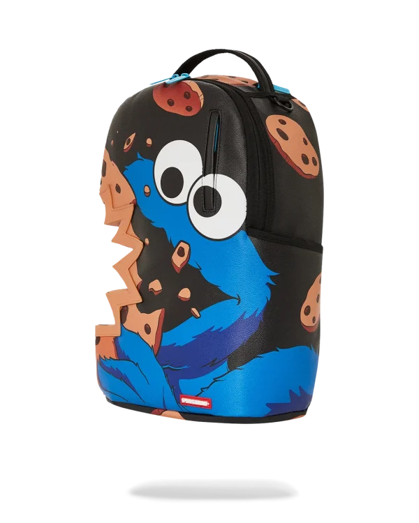 COOKIE MONSTER COOKIE SHARKBITE BACKPACK (DLXV)
