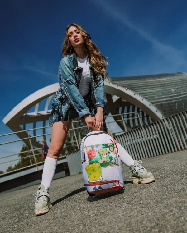 SPONGEBOB ART CRITIC BACKPACK