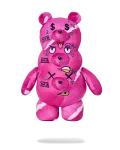THE 3 HEADED BEAR PLUSH TEDDYBEAR BACKPACK