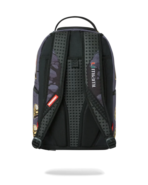 CANES MUSCLE UNIVERSITY OF MIAMI BACKPACK (WITH WARREN SAPP)