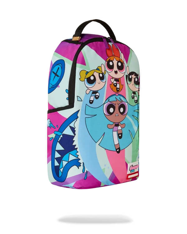 POWER PUFF GIRLS MONSTER SHARK BACKPACK