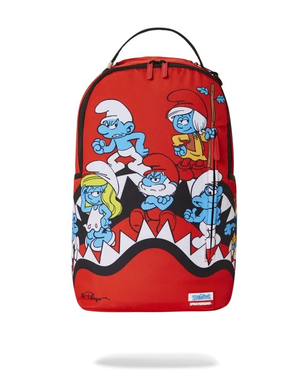 SMURFS SHARK BOUNCE BACKPACK