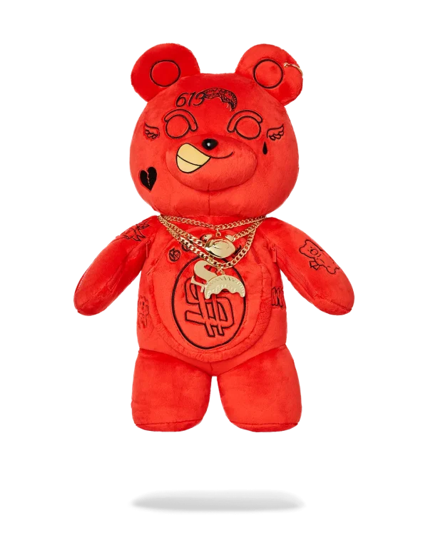 DIABLO PLUSH TEDDYBEAR BACKPACK