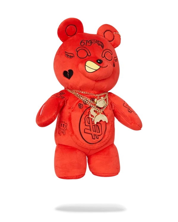 DIABLO PLUSH TEDDYBEAR BACKPACK