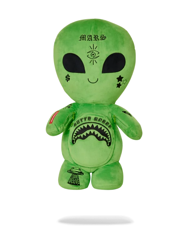 ALIEN PLUSH BACKPACK