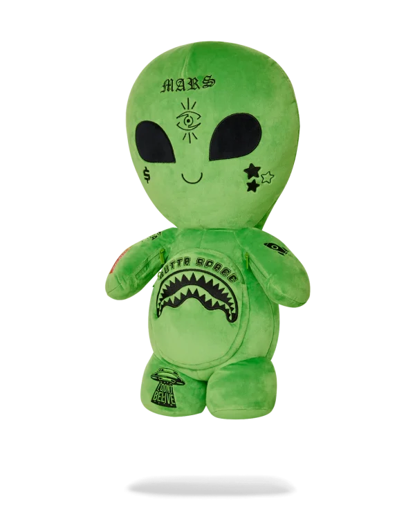 ALIEN PLUSH BACKPACK