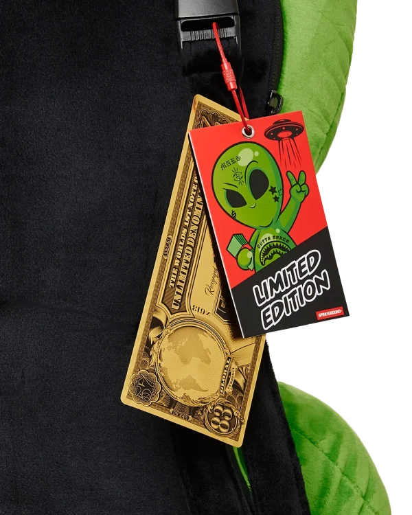 ALIEN PLUSH BACKPACK
