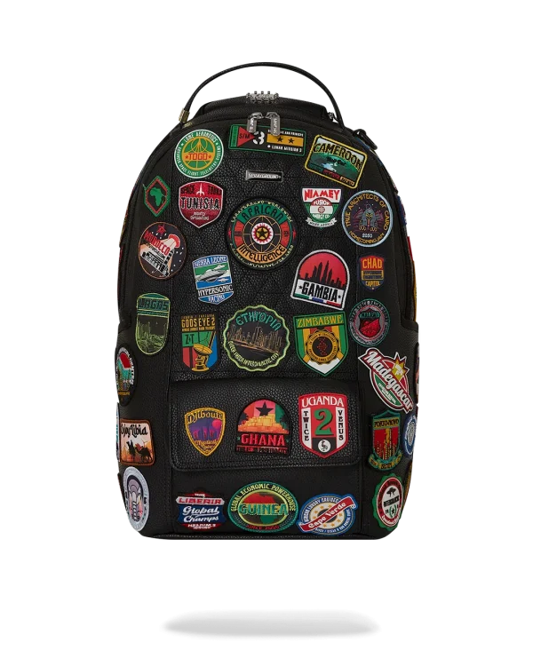 A.I. THE 54 (PATCHES OF AFRICA) CARGO BACKPACK