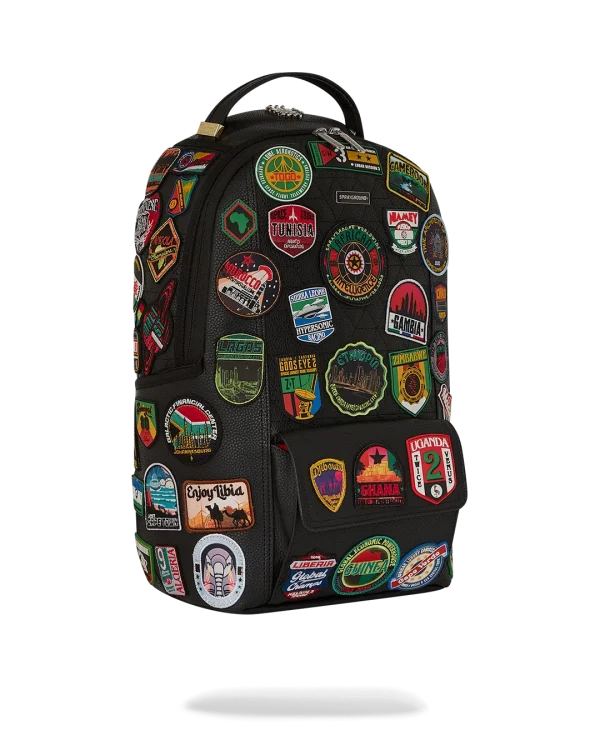 A.I. THE 54 (PATCHES OF AFRICA) CARGO BACKPACK
