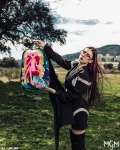 PINK PANTHER HEAVY LIES THE CROWN BACKPACK