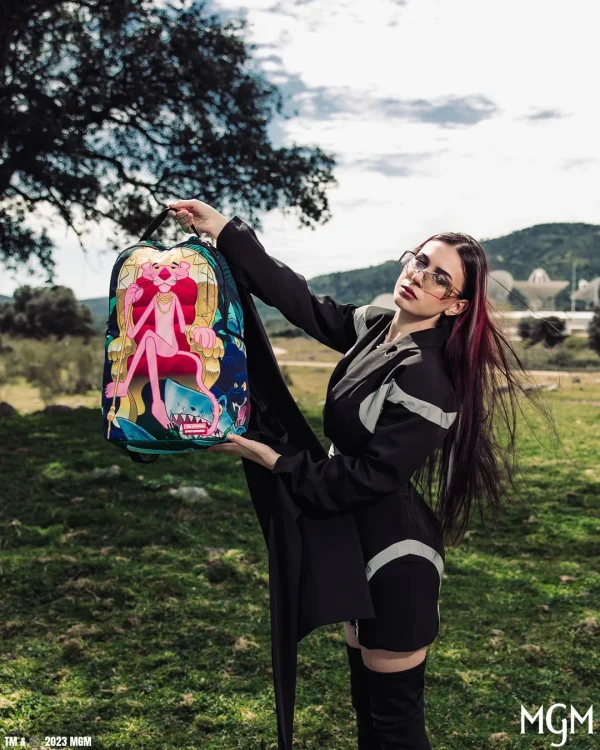 PINK PANTHER HEAVY LIES THE CROWN BACKPACK