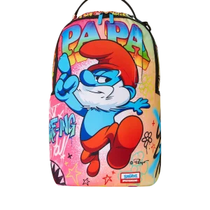PAPA SMURF ON THE RUN BACKPACK