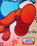 PAPA SMURF ON THE RUN BACKPACK