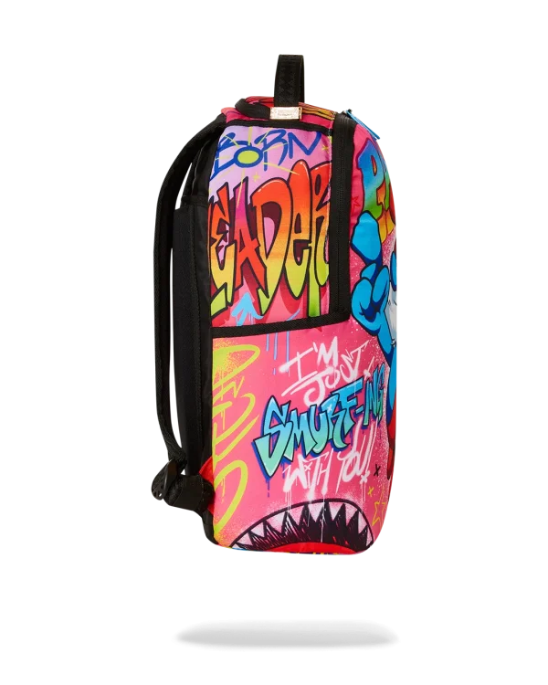 PAPA SMURF ON THE RUN BACKPACK