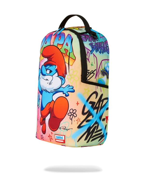 PAPA SMURF ON THE RUN BACKPACK
