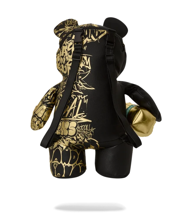 HALF GRAFF GLIDE MONEYBEAR TEDDYBEAR BACKPACK