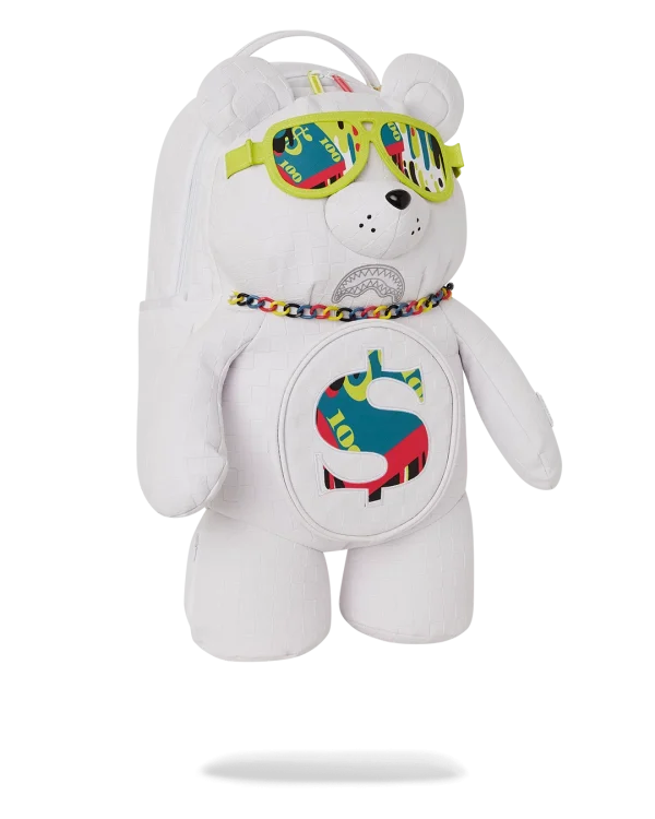 SHOW UP SHOW OUT MONEYBEAR TEDDYBEAR BACKPACK