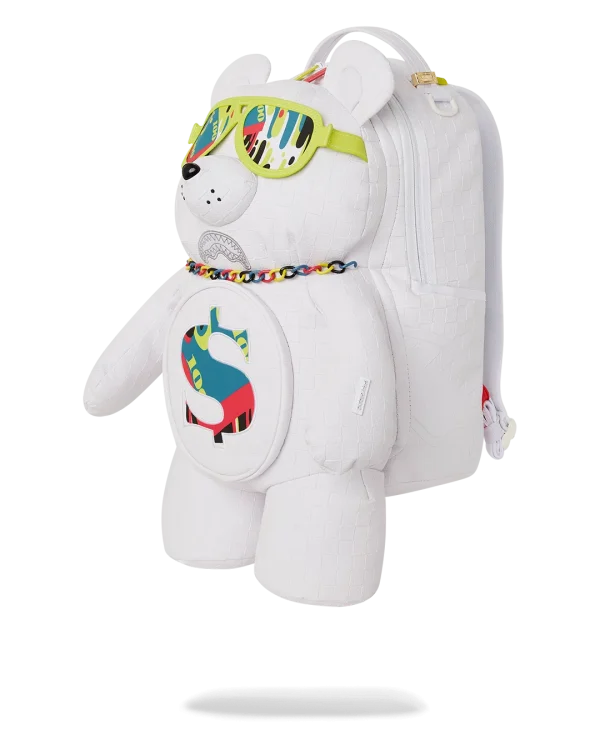 SHOW UP SHOW OUT MONEYBEAR TEDDYBEAR BACKPACK