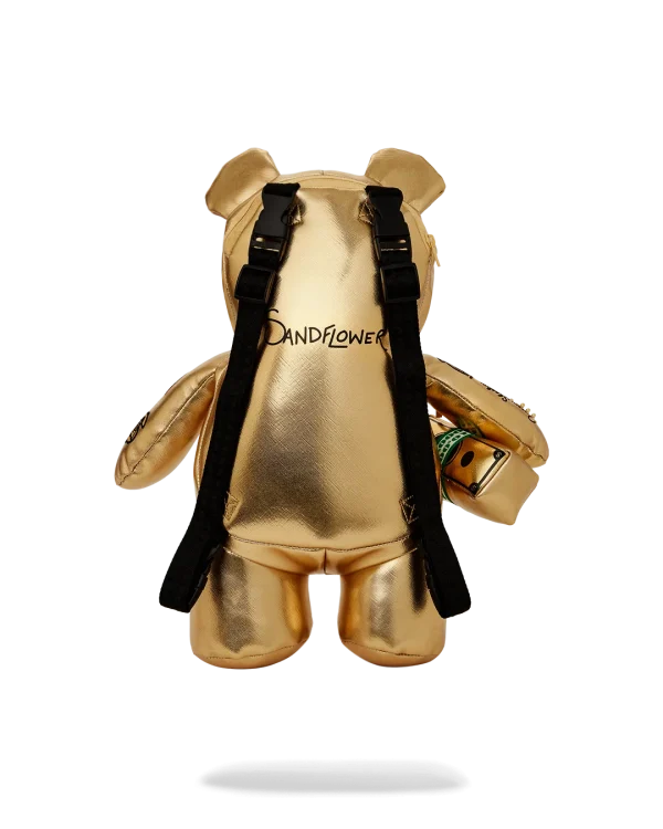 A.I.8 AFRICAN INTELLIGENCE PATH TO THE FUTURE II MEDIUM MONEYBEAR TEDDYBEAR BACKPACK