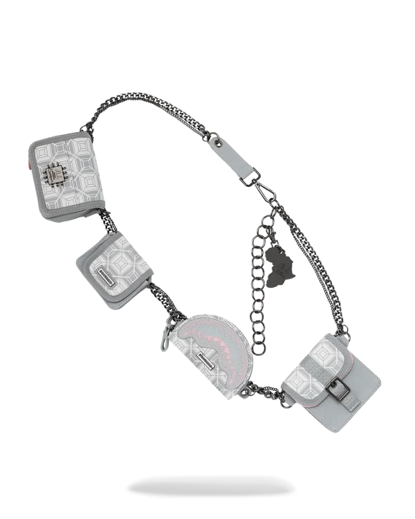 A.I.8 AFRICAN INTELLIGENCE BOOKED & BUSY CHARM WAISTBELT