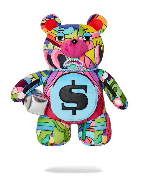 STEADY TRIPPIN MONEYBEAR TEDDYBEAR BACKPACK