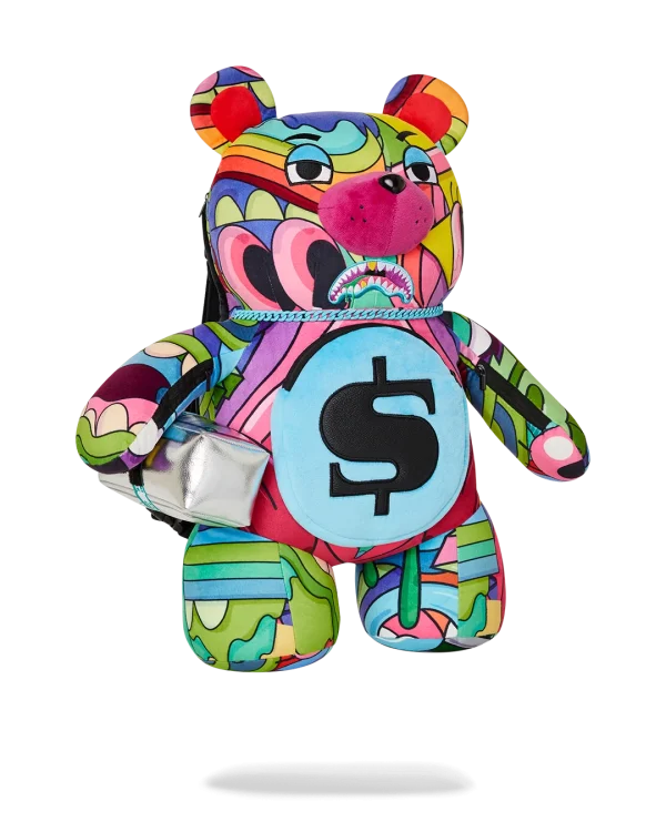 STEADY TRIPPIN MONEYBEAR TEDDYBEAR BACKPACK