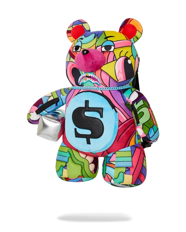 STEADY TRIPPIN MONEYBEAR TEDDYBEAR BACKPACK