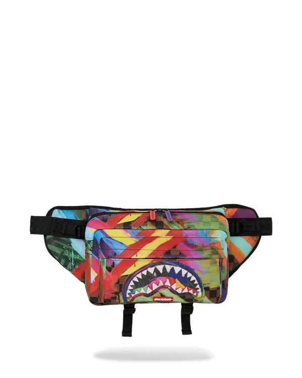 SHARKS IN PARIS CITY STREAKS CARGO CROSSBODY