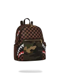 EXTERIOR GOLD ZIP POCKET SHARKS IN PARIS SAVAGE BACKPACK