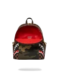 EXTERIOR GOLD ZIP POCKET SHARKS IN PARIS SAVAGE BACKPACK