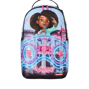 KARMA'S WORLD TURN UP THE VOLUME BACKPACK