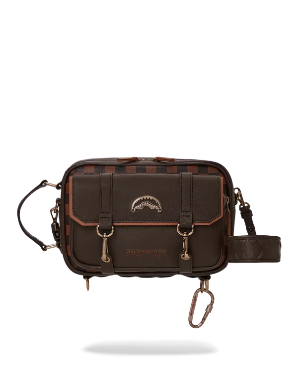 CHECKMATE ROYALE MESSENGER BRICK BAG
