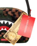 BIG SKY FUR SHARK MESSENGER BRICK BAG