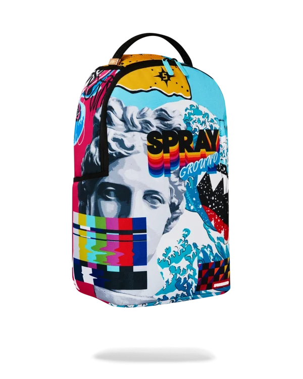COLLAGE OF RANDOM DLXSR BACKPACK