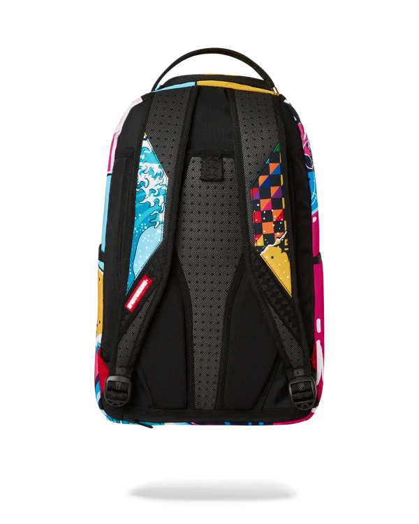 COLLAGE OF RANDOM DLXSR BACKPACK