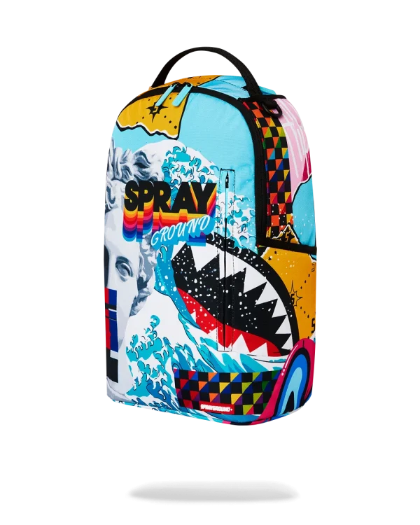 COLLAGE OF RANDOM DLXSR BACKPACK