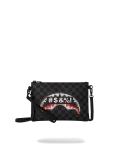 'WHAT THE BEEP' SHARK CROSSOVER CLUTCH
