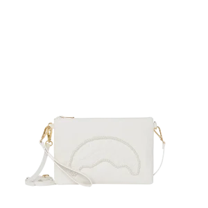SECRET LIFE OF PEARLS CROSSOVER CLUTCH
