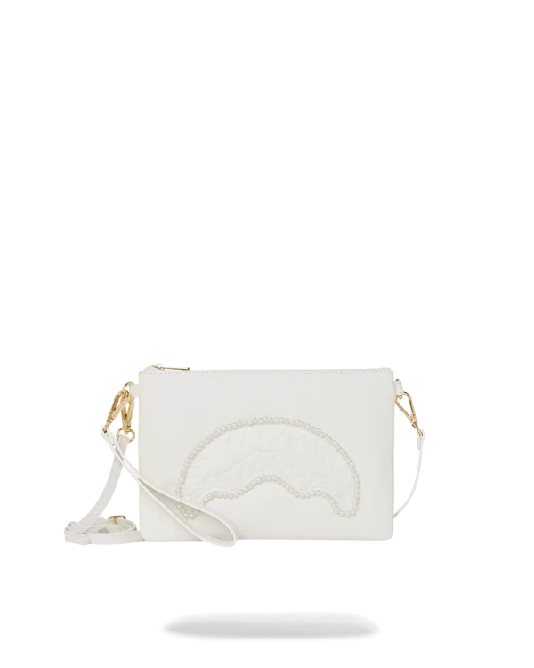 SECRET LIFE OF PEARLS CROSSOVER CLUTCH
