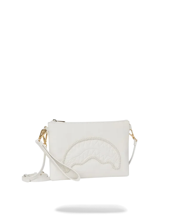 SECRET LIFE OF PEARLS CROSSOVER CLUTCH