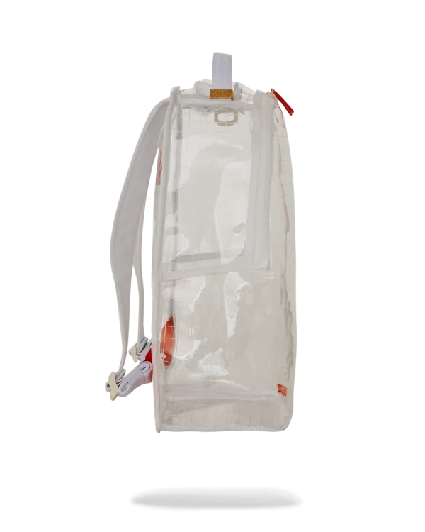 CLEAR VISION SHARKS IN PARIS - 100% ALL CLEAR DLX BACKPACK