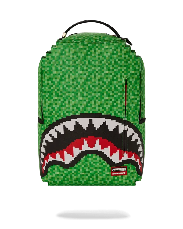 MINECRAFT CREEPER SHARK BACKPACK