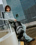 METALLIC TO THE TOUCH EXTRA DRIP BACKPACK