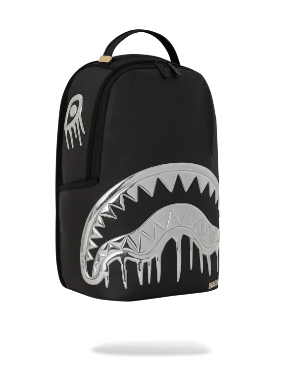 METALLIC TO THE TOUCH EXTRA DRIP BACKPACK