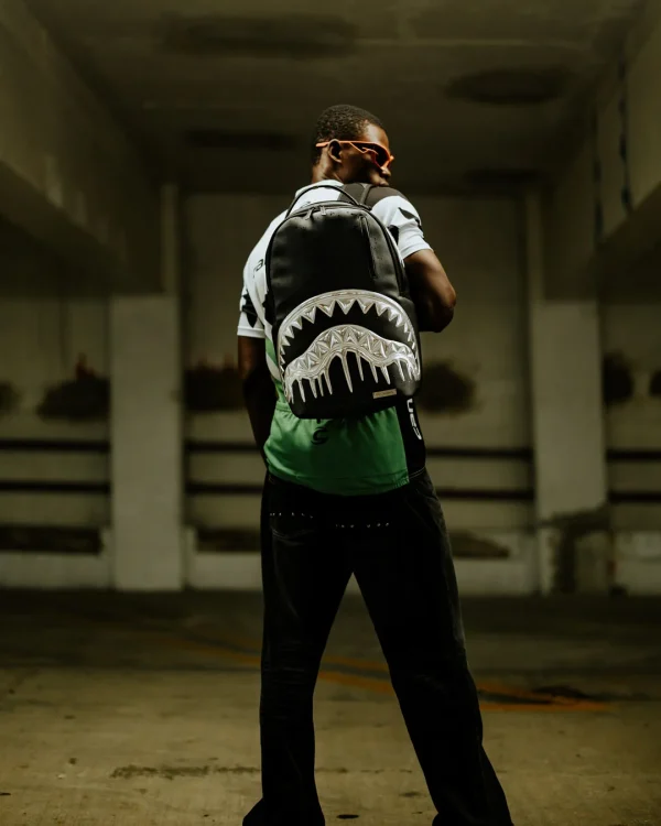 METALLIC TO THE TOUCH EXTRA DRIP BACKPACK