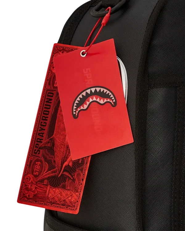 METALLIC TO THE TOUCH EXTRA DRIP BACKPACK